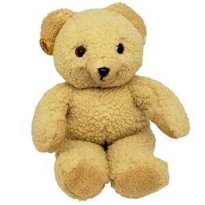 Vintage Snuggle Bear Fabric Softner Advertising Mascot Plushie Stuffed Animal